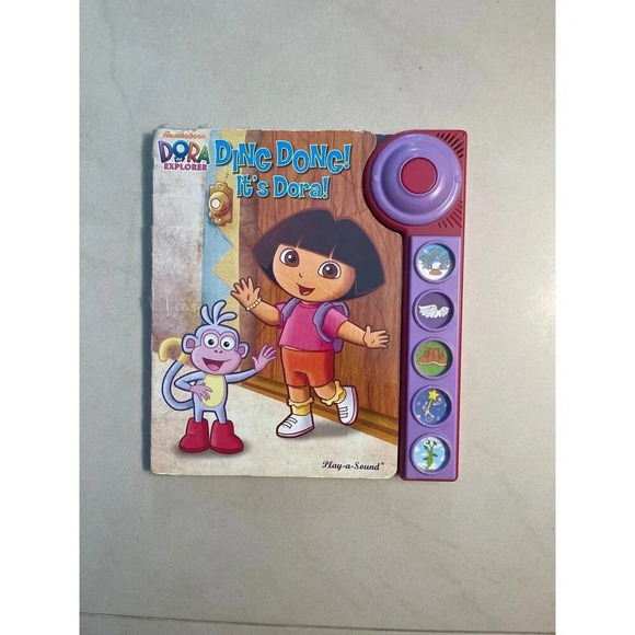 Dora the Explorer, Ding Dong! It's Dora! Audio Book - Picture 1 of 3